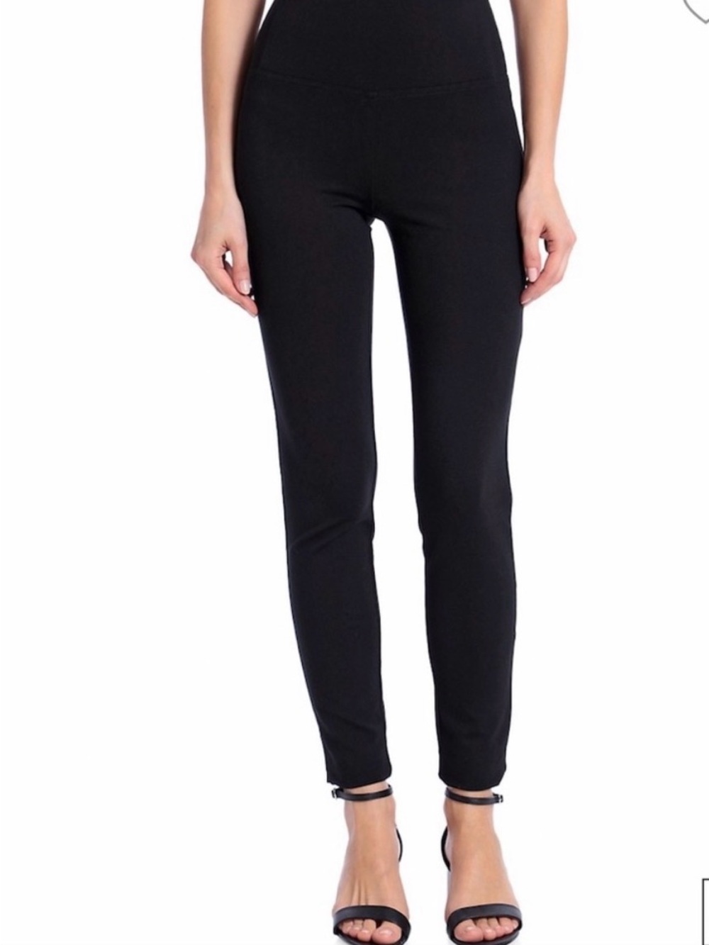 Bagatelle High-Waist Black Ponte Leggings